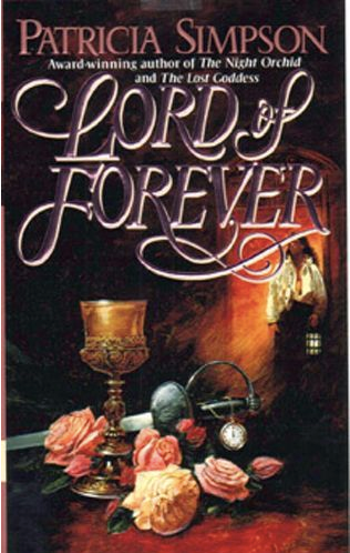 The scintillating cover of Lord of Forever by Patricia Simpson.